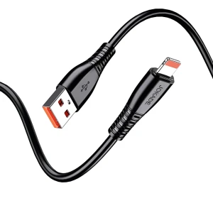 Jokade кабель usb-a to lightning 5a 1m ja043, черный Thumbnail 2