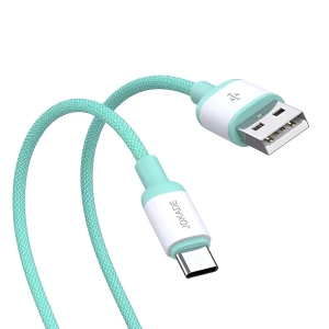 Jokade кабель usb-a to type-c 5a 60w 1m ja014, зеленый Thumbnail 2