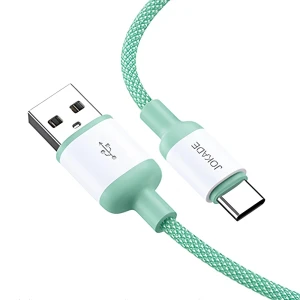 Jokade кабель usb-a to type-c 5a 60w 1m ja014, зеленый