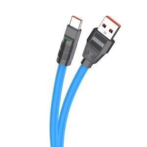 Кабель jokade usb-a to type-c 5a 1m ja026, синий