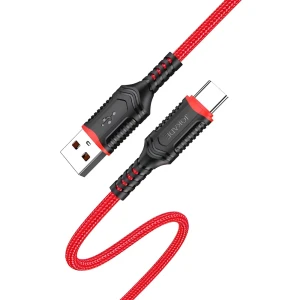 Jokade кабель usb-a to type-c 5a 60w 1м ja019, красный