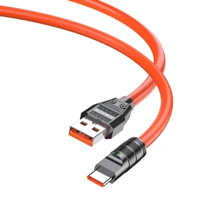 Jokade кабель usb-a to type-c 5a 1m ja026, оранжевый