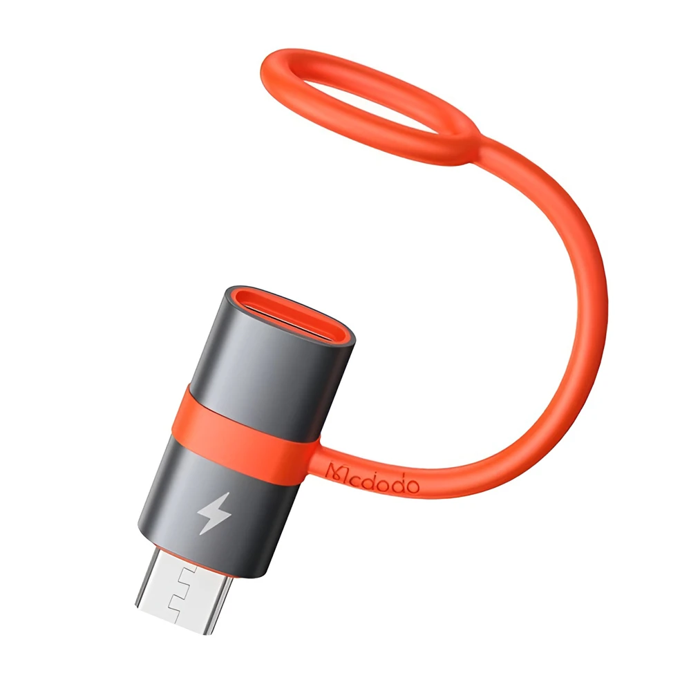 Mcdodo type-c to micro usb adapter, black 2