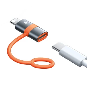 Mcdodo type-c to lightning mfi adapter converter, black Thumbnail 3