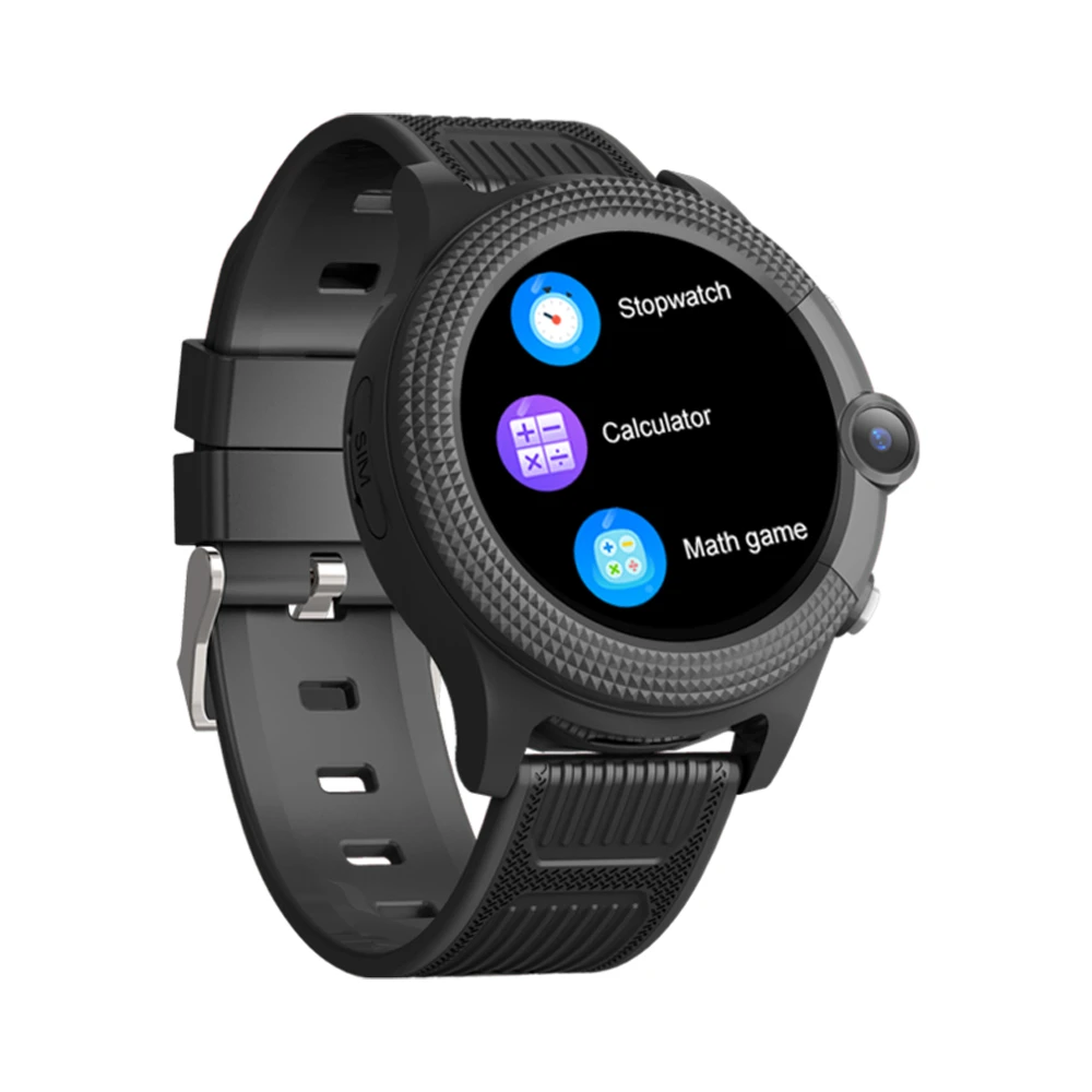 Детские часы wonlex kids watch 4g, ct04, черные 3
