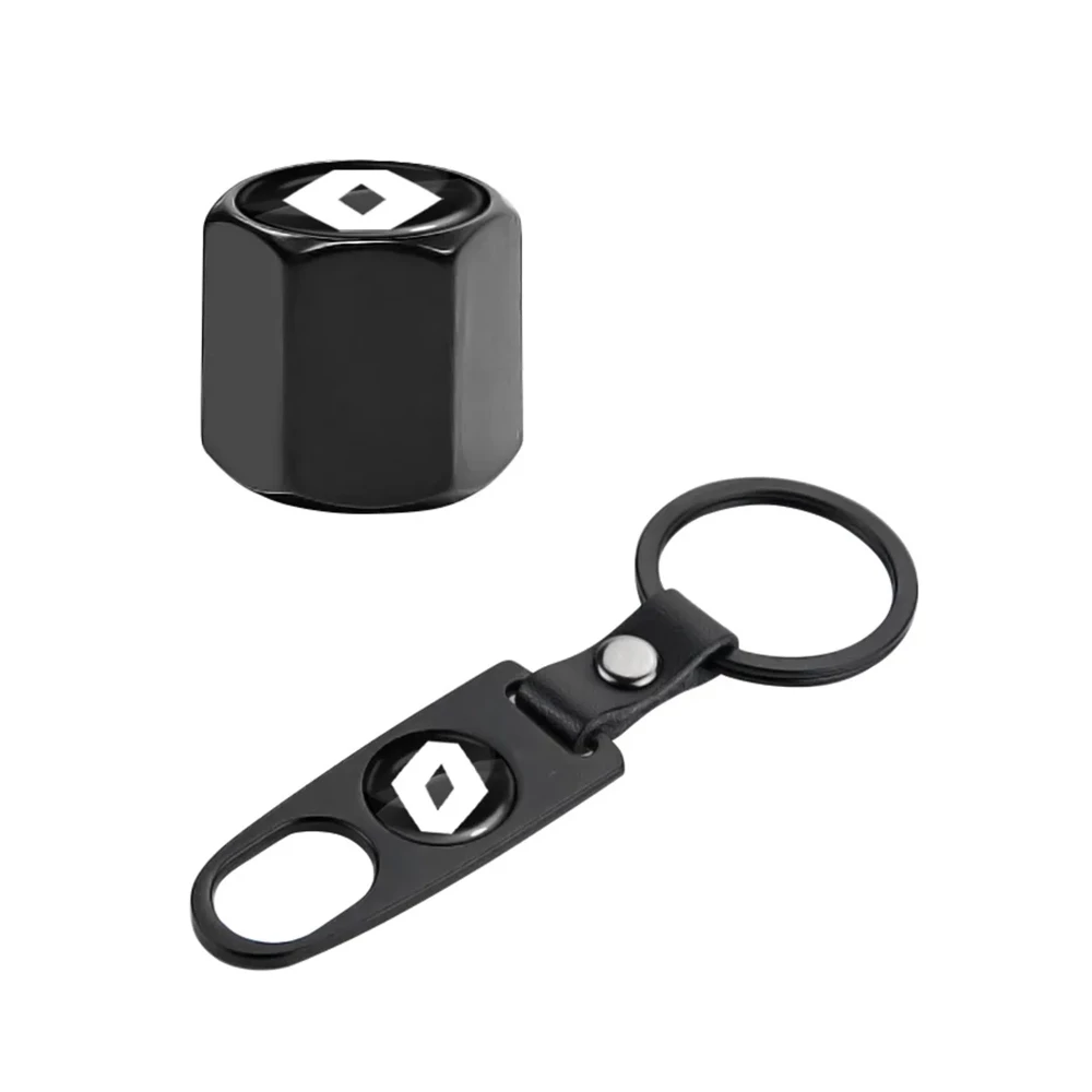 Tyre valve caps with a keychain r 2