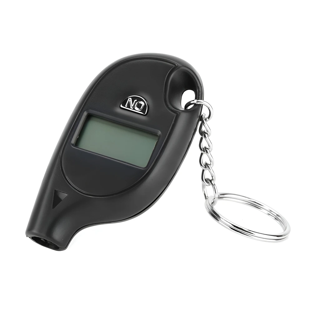 Tire gauge digital lcd display, black 2