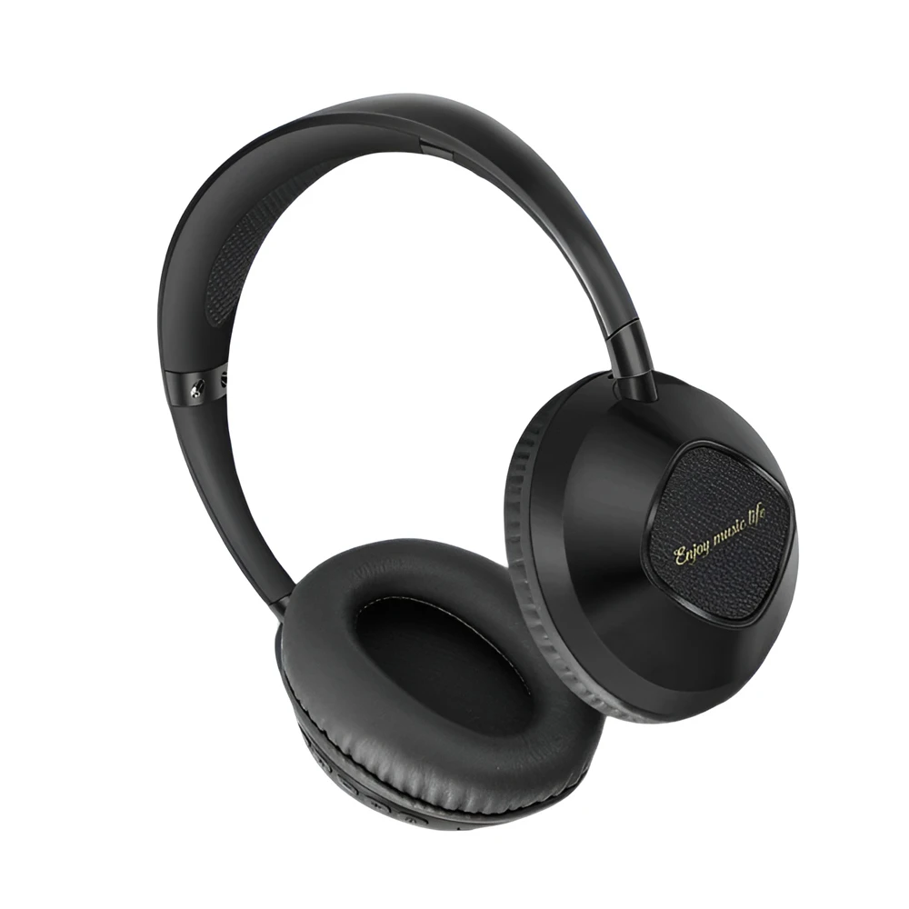 Беспроводные наушники musen akz-18, накладные, черные 2
