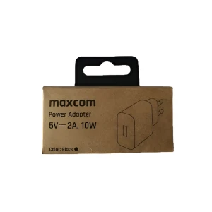 Maxcom wall charger usb 5v-2a , 10w black Thumbnail 3
