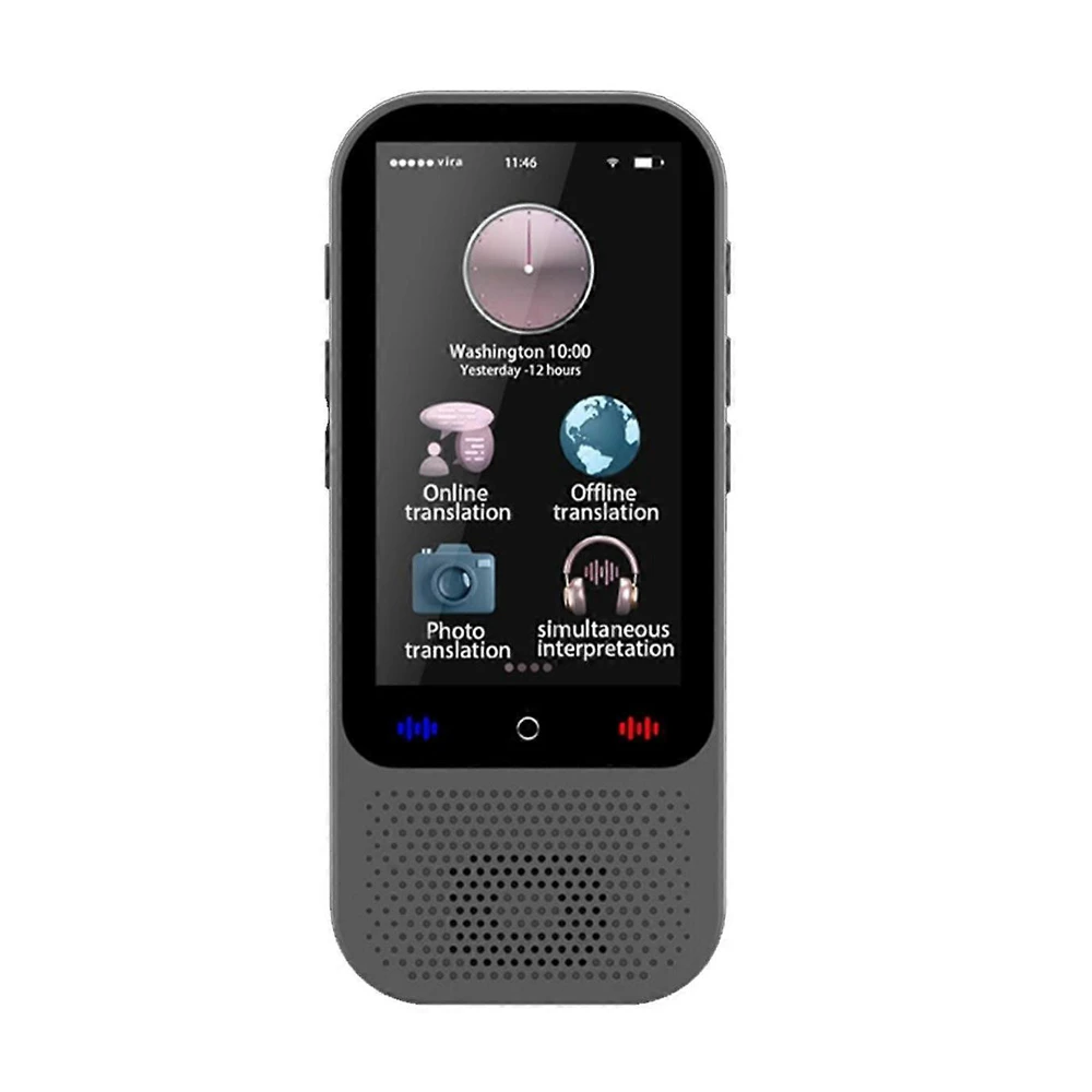 Устройство для перевода в реальном времени ai translation device s80 pro, 138 языков/19 офлайн, 3", 1/8 гб, черный 2