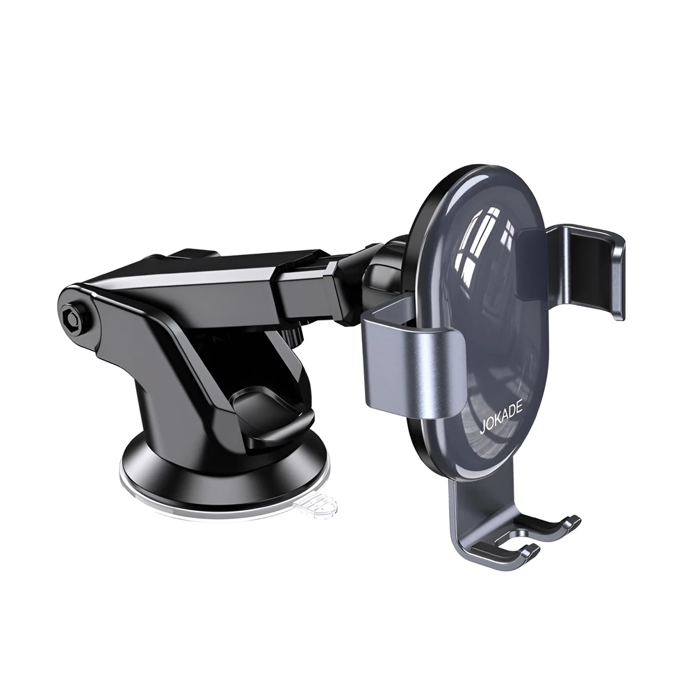 Jokade car holder suction cup telescopic gravity je037, black 3