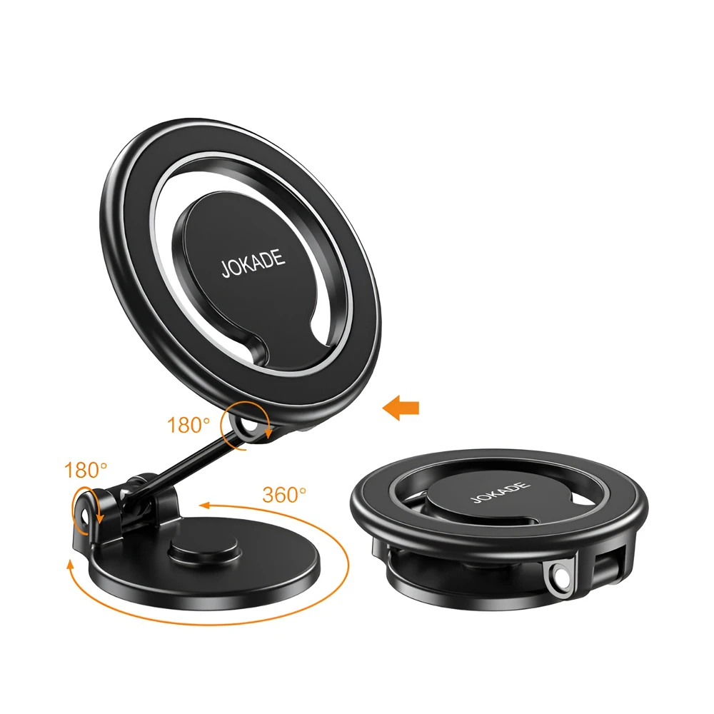 Jokade car holder ring magnetic center console je039, black 2