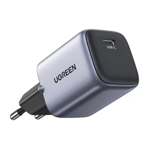 Ugreen nexode gan зарядное устройство 1xtype-c 30w cd319, space gray