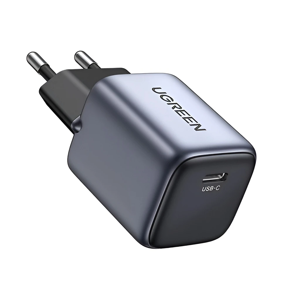Ugreen nexode gan зарядное устройство 1xtype-c 30w cd319, space gray 2