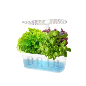 Green grow hydroponics growing system 6 pods, white Thumbnail 2