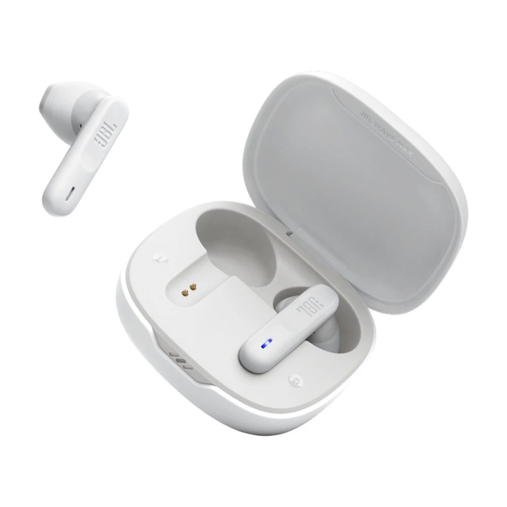 Jbl earphones tws wave flex, white 3