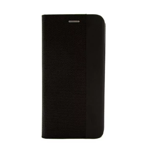 Чехол woo case shell flip nylon для xiaomi redmi note 14 pro plus 5g, черный