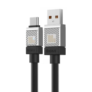 Baseus cable coolplay series usb-a на type-c 5a 100w 2м, черный Thumbnail 2