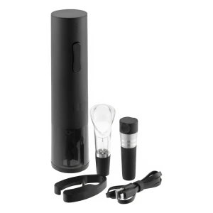 Huohou wine bottle opener set hu0047, black