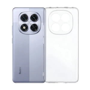 Чехол woo tpu soft для xiaomi redmi note 14 pro 5g, прозрачный