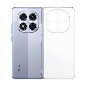 Чехол woo tpu soft для xiaomi redmi note 14 pro plus 5g, прозрачный