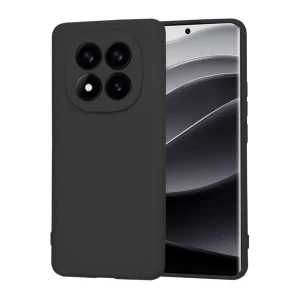 Woo case liquid silicone для xiaomi redmi note 14 pro 5g, черный