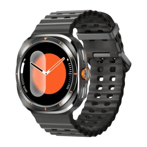 Charome smart watch hd call t14 amoled, black Thumbnail 3