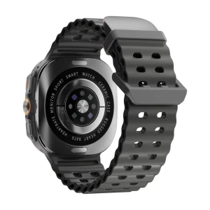 Charome smart watch hd call t14 amoled, black Thumbnail 4