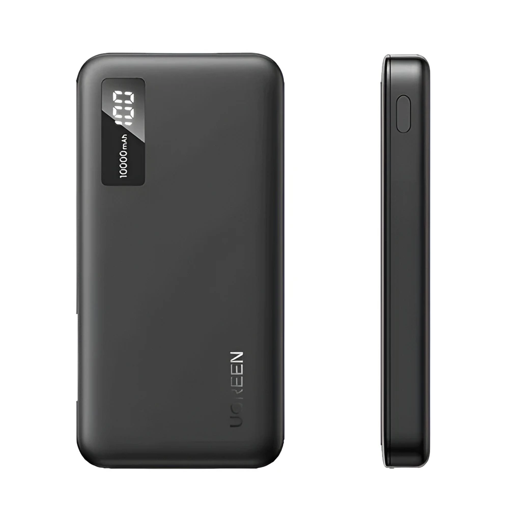 Ugreen power bank with digital display, 10000mah, 22,5w, black 3