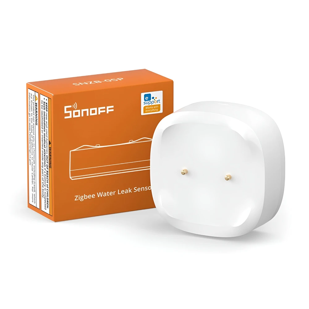Датчик протечки воды sonoff zigbee snzb-05p 4