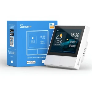 Sonoff wi-fi dual-channel smart scene wall switch nspanel (neutral wire), white Thumbnail 4