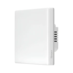 Sonoff wi-fi умный сенсорный настенный выключатель tx ultimate 1-клавишный (с нейтральным проводом), белый
