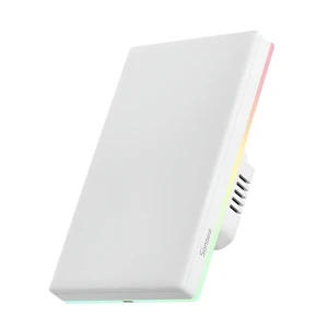 Sonoff wi-fi умный сенсорный настенный выключатель tx ultimate 1-клавишный (с нейтральным проводом), белый Thumbnail 2