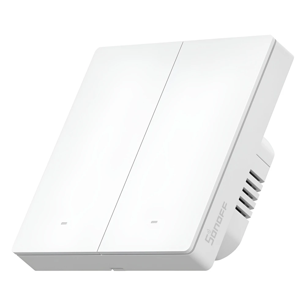 Sonoff matter wi-fi smart wall switch switchman m5 2-gang (neutral wire), white 2