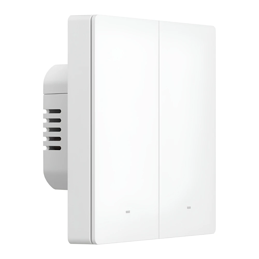 Sonoff matter wi-fi smart wall switch switchman m5 2-gang (neutral wire), white 3