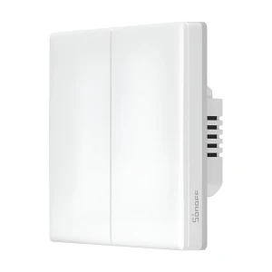 Sonoff wi-fi smart touch wall switch tx ultimate 2-gang (neutral wire), white
