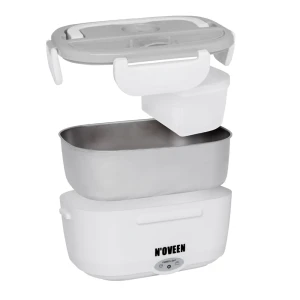 Noveen lunch box lb410  12/220-240 volt,23x16x10,5 cm,inox interior,power 40 w grey Thumbnail 2