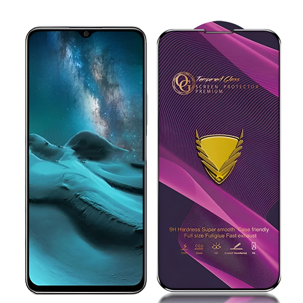 GA Tempered Glass for Samsung A25, Black (10pcs) 2