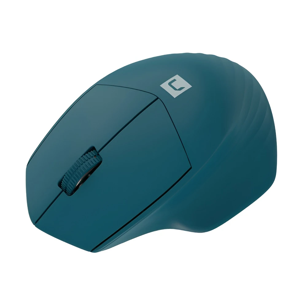 Natec mouse siskin 2 silent wireless 1600dpi bluetooth 5.0 + 2.4ghz blue 3