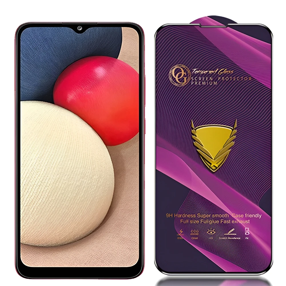 Защитное стекло ga для xiaomi redmi 14c, черное (10 шт.) 2