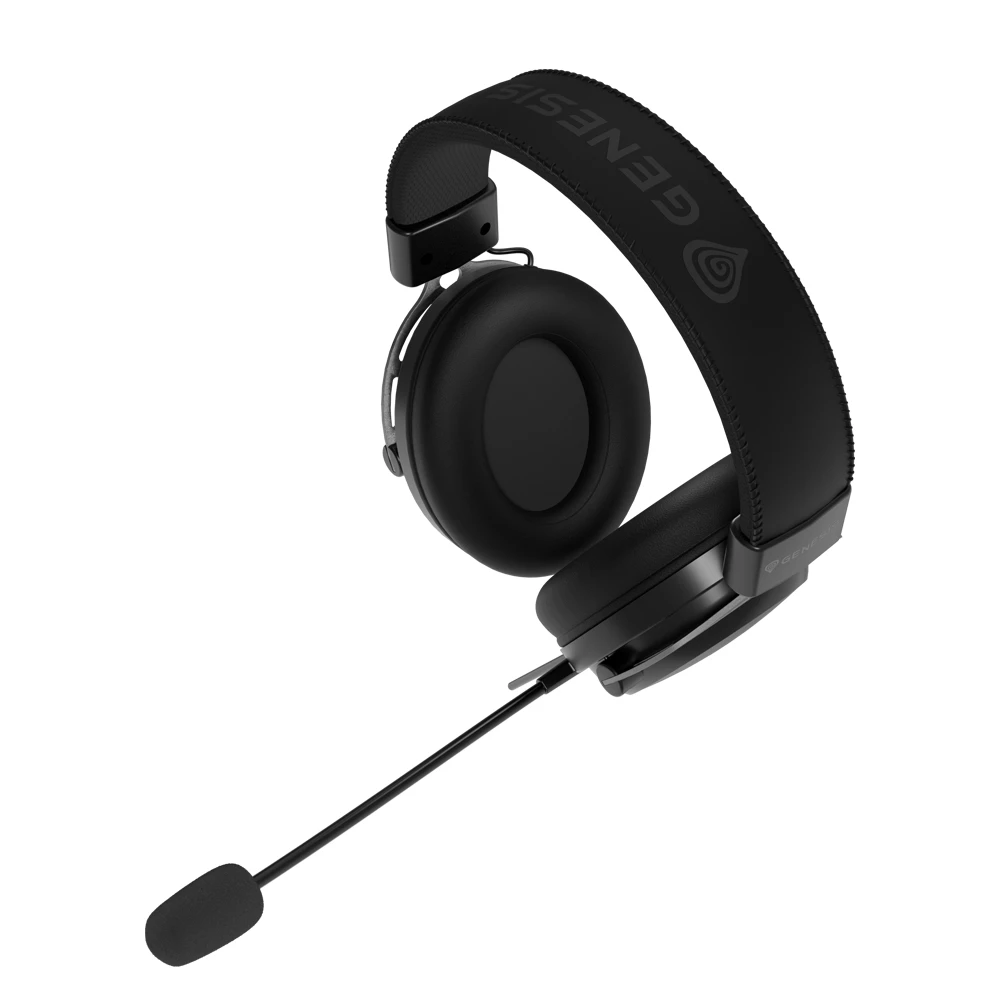 Genesis headset toron 301 with microphone, black 3