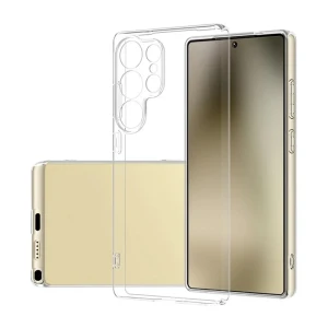 Woo case soft tpu samsung galaxy s25 ultra, clear