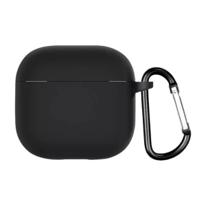 Силиконовый чехол helmet для airpods 4, черный