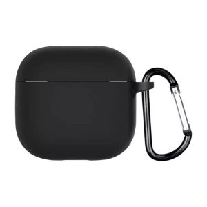 Силиконовый чехол helmet для airpods 4, черный