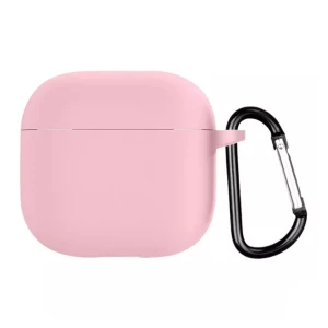 Helmet case silicone airpods 4, sand pink