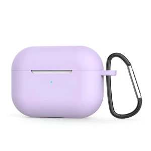 Силиконовый чехол helmet для airpods 3, сиреневый