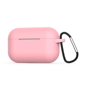 Силиконовый чехол helmet для airpods pro 2, песочно-розовый