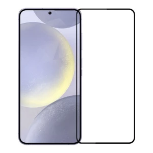Защитное стекло diamond glass 5d для samsung s24fe, черное