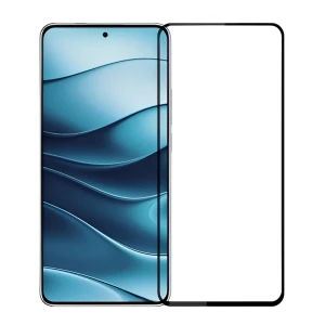 Защитное стекло helmet diamond glass 5d для redmi note 14 4g/5g, черное