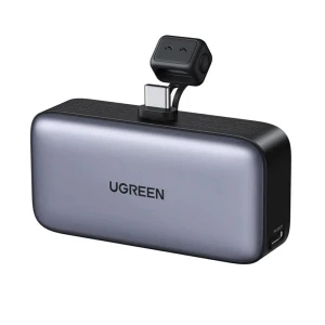 Ugreen power bank nexode mini с складной подставкой 5000mah, 22,5w, серый Thumbnail 1